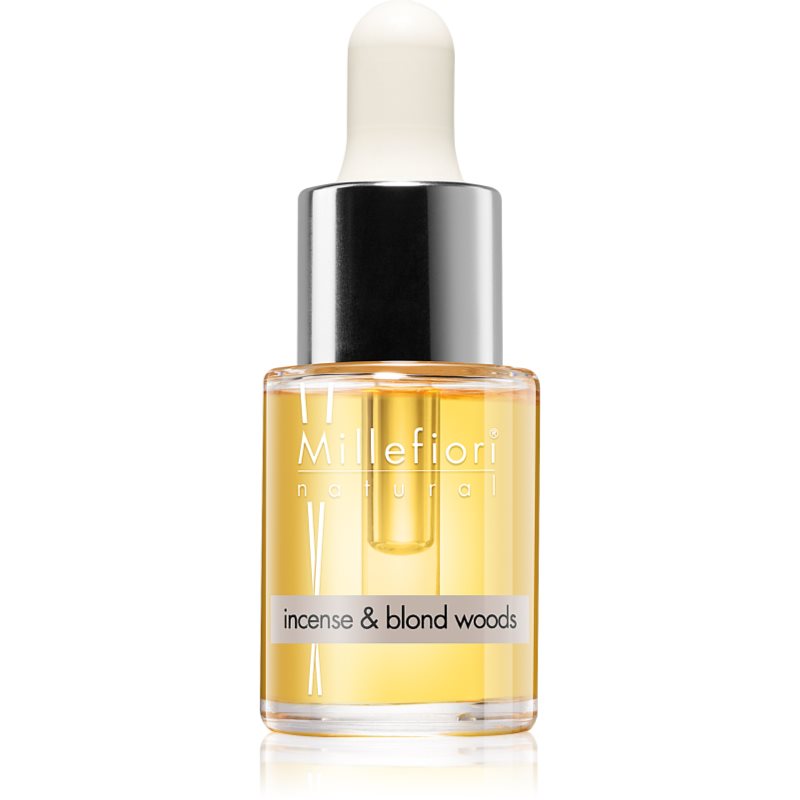 Millefiori Natural Incense & Blond Woods vonný olej 15 ml