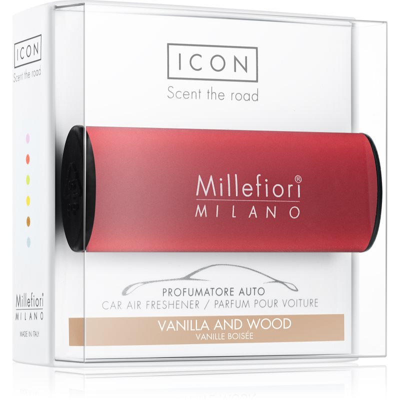 Millefiori Icon Vanilla & Wood vůně do auta