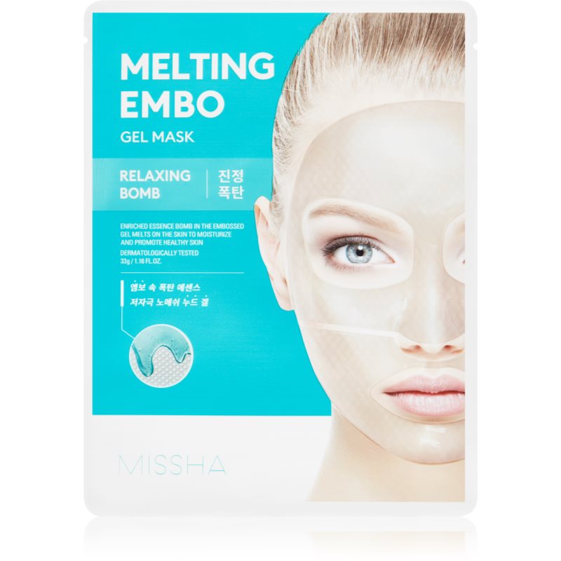 Missha Melting Embo Relaxing Bomb Релаксираща хидрогел маска 33 гр.