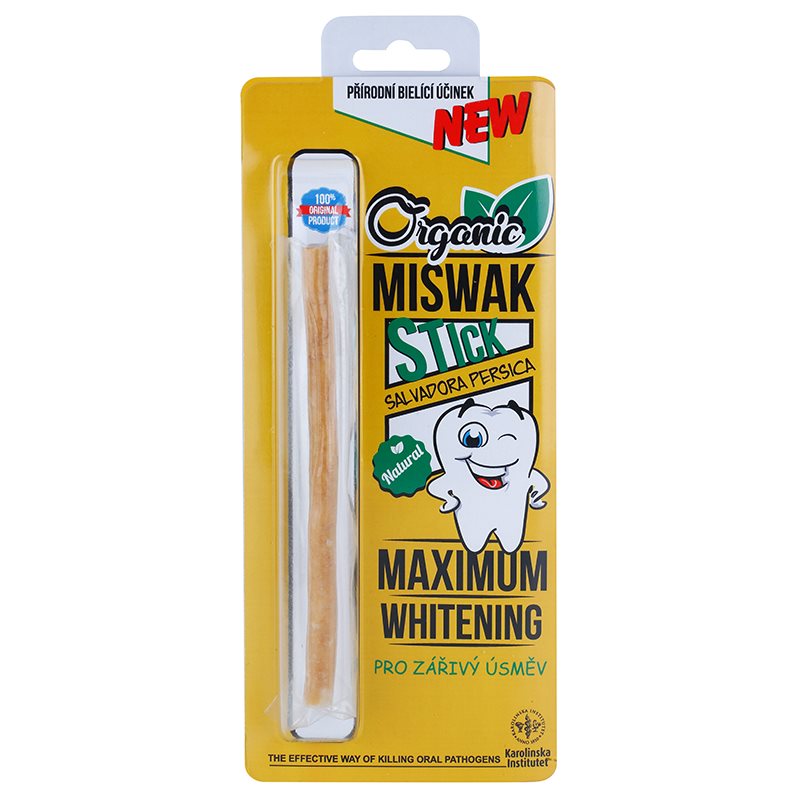 

Miswak Maximum Whitening зубна щітка для сяючої посмішки