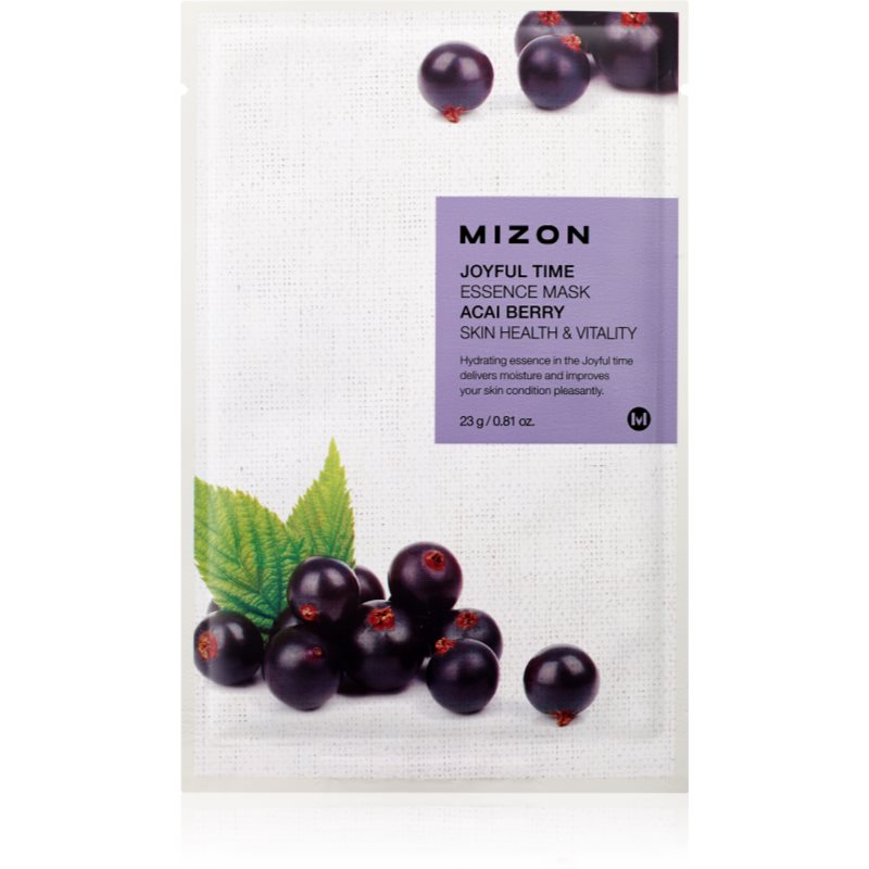 Mizon Joyful Time plátýnková maska pro rozjasnění a vitalitu pleti 23 g