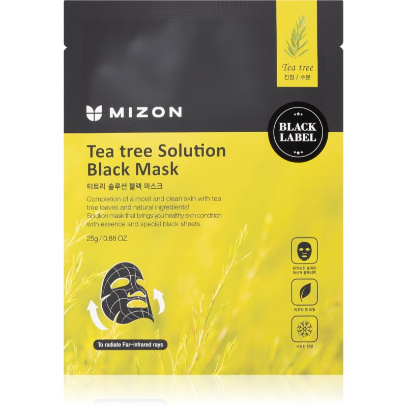 Mizon Tea Tree Solution успокояваща платнена маска 25 гр.