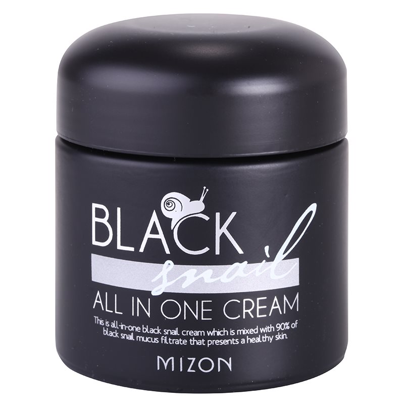 Mizon Black Snail All in One крем за лице  с филтрат на охлювен секрет 90% 75 мл.