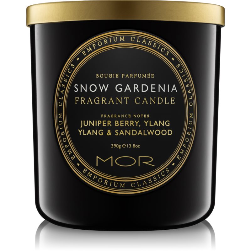 

MOR Snow Gardenia ароматизована свічка