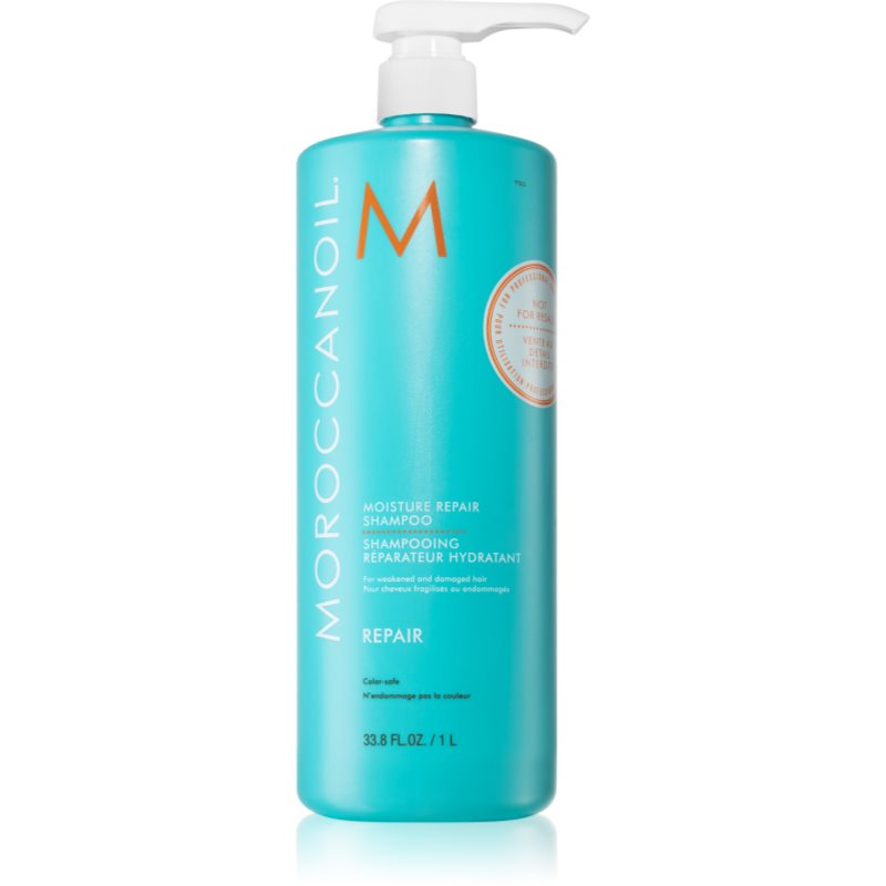 Moroccanoil Smooth възстановяващ шампоан за изглаждане и подхранване на непокорна коса 1000 мл.