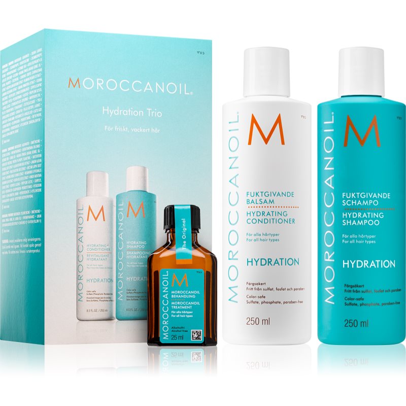

Moroccanoil Hydration косметичний набір (для ламкого та втомленого волосся) для жінок