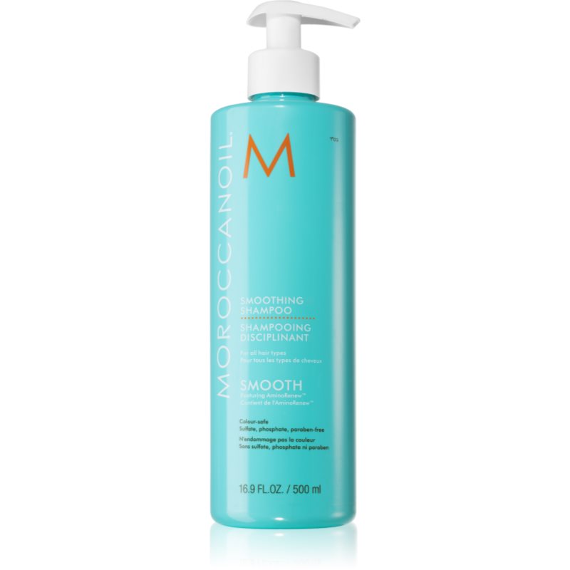 Moroccanoil Smooth възстановяващ шампоан за изглаждане и подхранване на непокорна коса 500 мл.