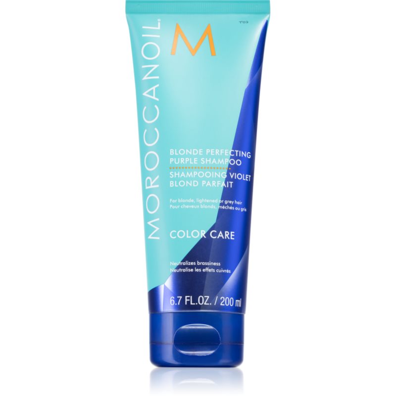 Moroccanoil Color Care лилав тониращ шампоан за руса коса 200 мл.