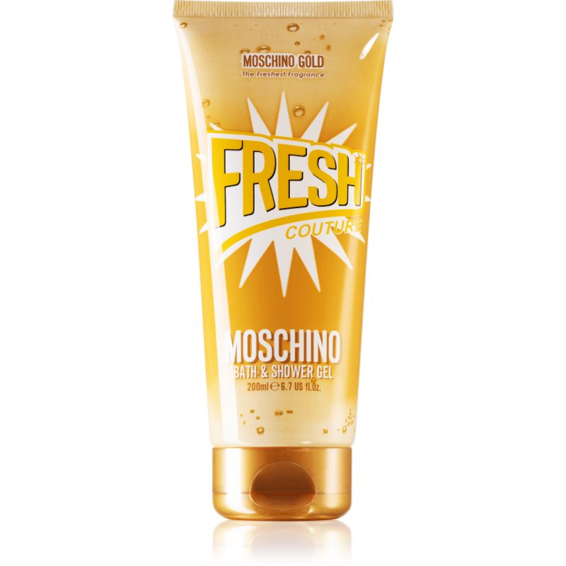 Moschino Gold Fresh Couture Гел за душ и вана за жени 200 мл.