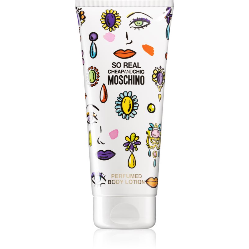 Moschino So Real tělové mléko pro ženy 200 ml