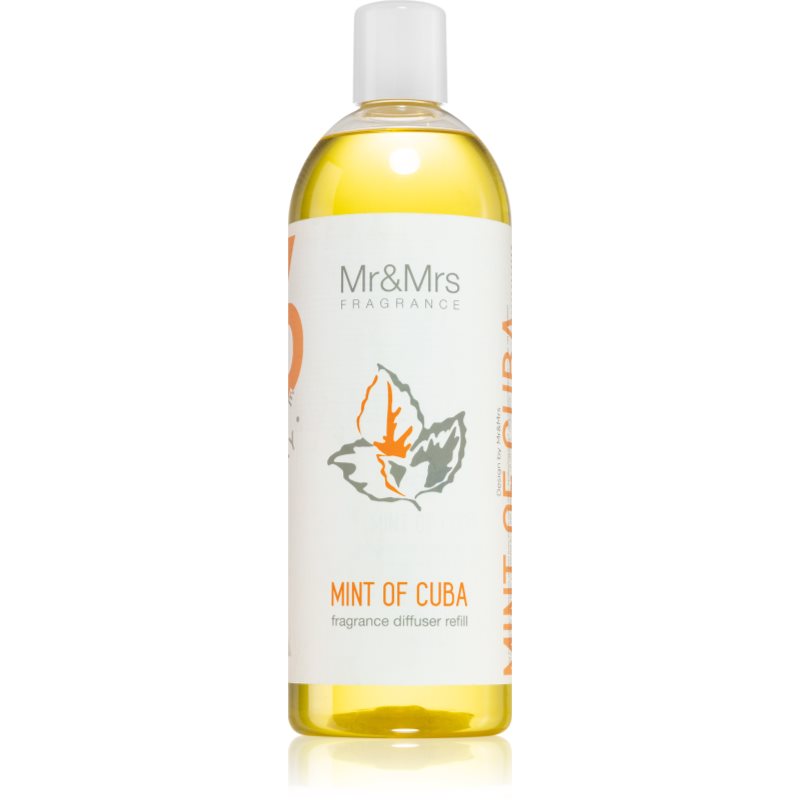 Mr & Mrs Fragrance Blanc Mint of Cuba náplň do aroma difuzérů 1000 ml