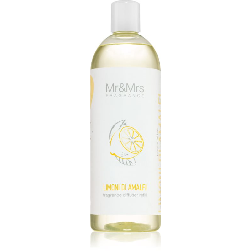 Mr & Mrs Fragrance Blanc Limoni Di Amalfi пълнител за арома дифузери 1000 мл.