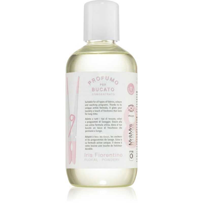 Mr & Mrs Fragrance Laundry Iris Fiorentino koncentrovaná vůně do pračky 250 ml