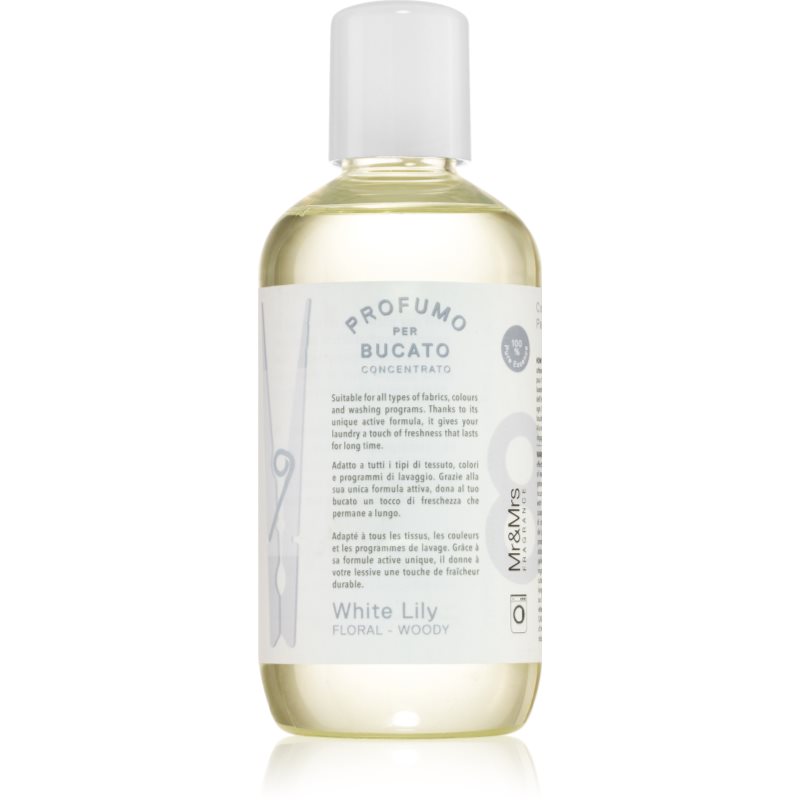 Mr & Mrs Fragrance Laundry White Lily koncentrovaná vůně do pračky 250 ml