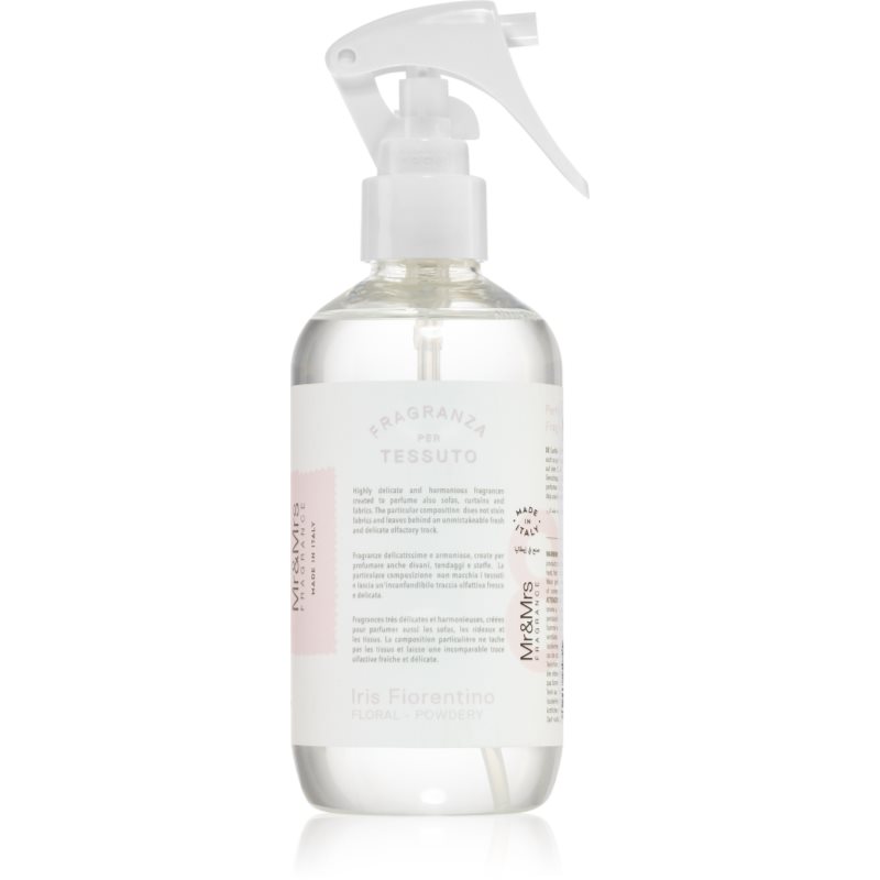 Mr & Mrs Fragrance Laundry Iris Fiorentino osvěžovač vzduchu a textilií 250 ml