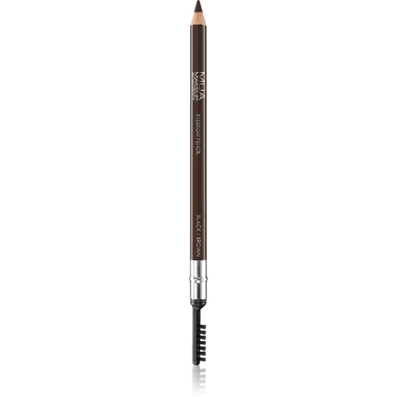 MUA Makeup Academy Eyebrow Pencil молив за вежди  с четка цвят Dark Brown