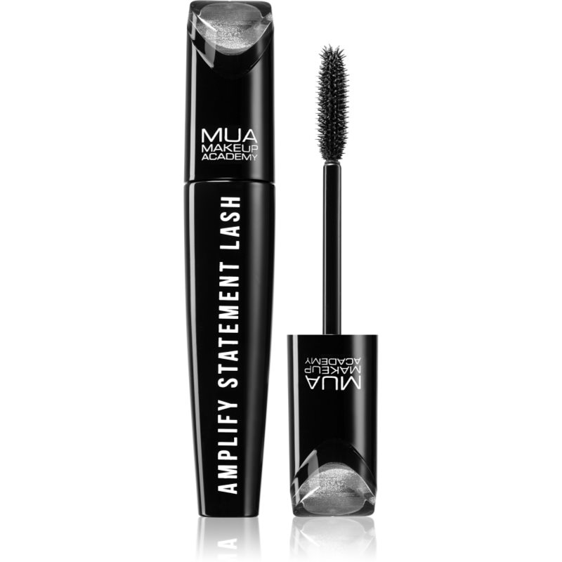 MUA Makeup Academy Amplify Statement Lash спирала за обем цвят Black 12 мл.