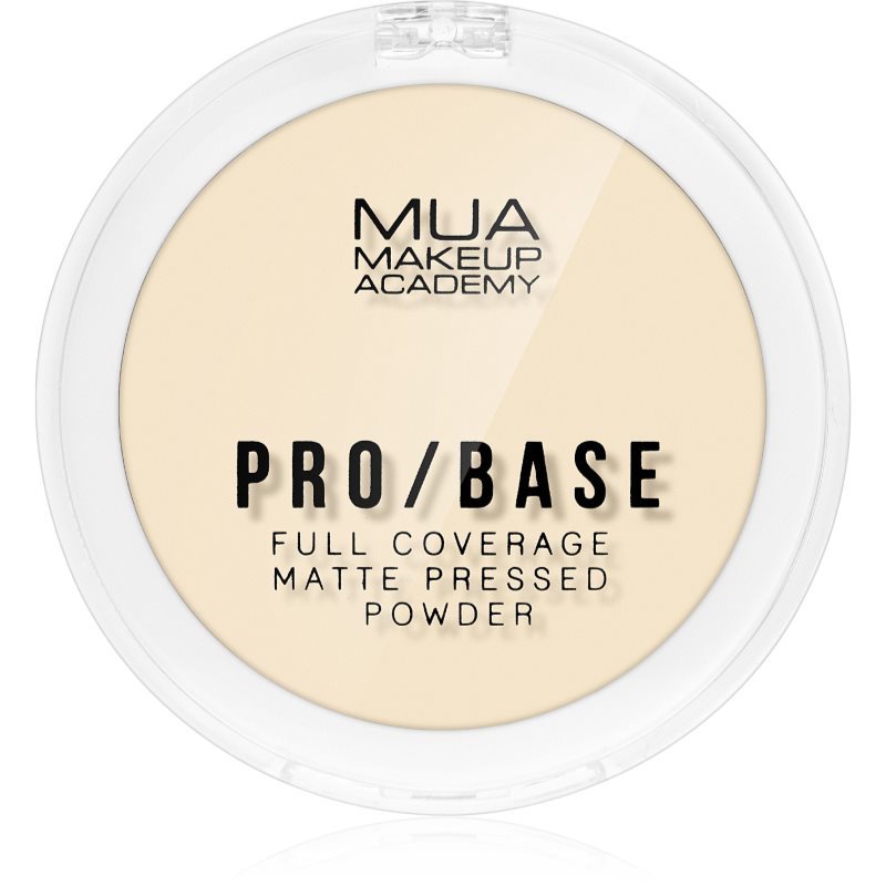 MUA Makeup Academy Pro/Base матираща пудра цвят #100 6,5 гр.