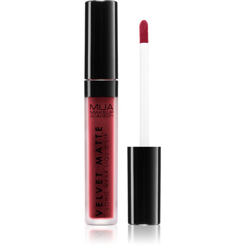 MUA Makeup Academy Velvet Matte матиращо течно червило цвят Firecracker 3 мл.