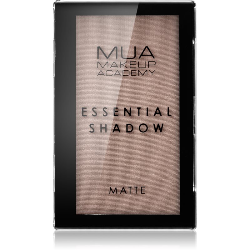MUA Makeup Academy Essential matné oční stíny odstín Mushroom 2,4 g