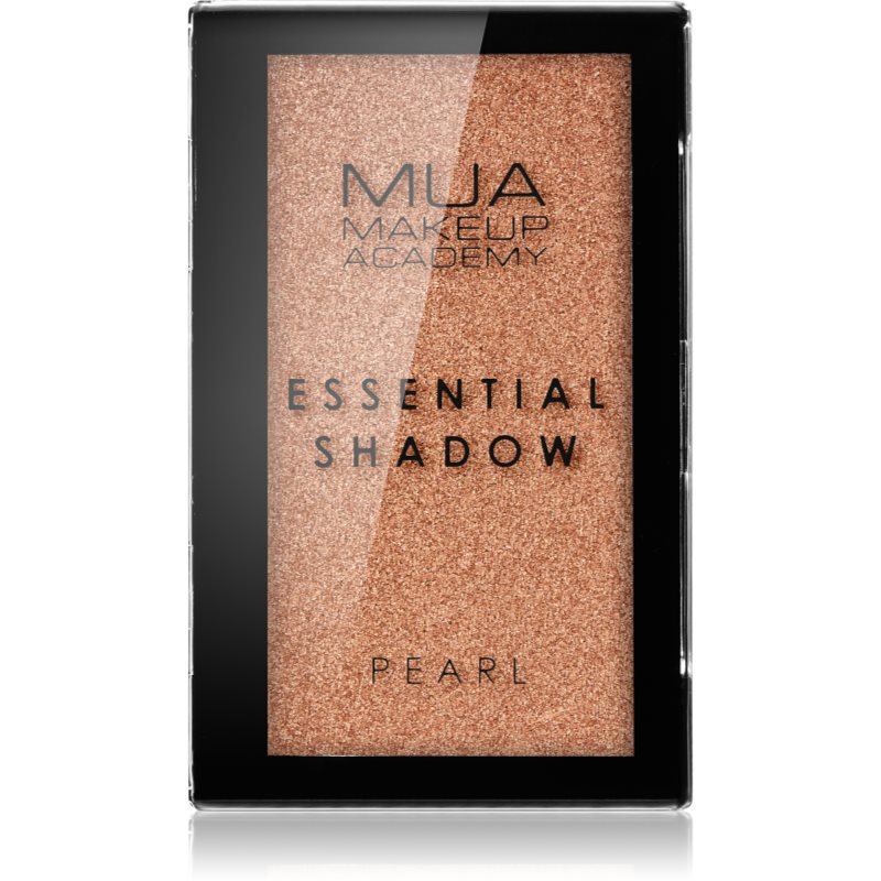 MUA Makeup Academy Essential perleťové oční stíny odstín Sand Quartz 2,4 g