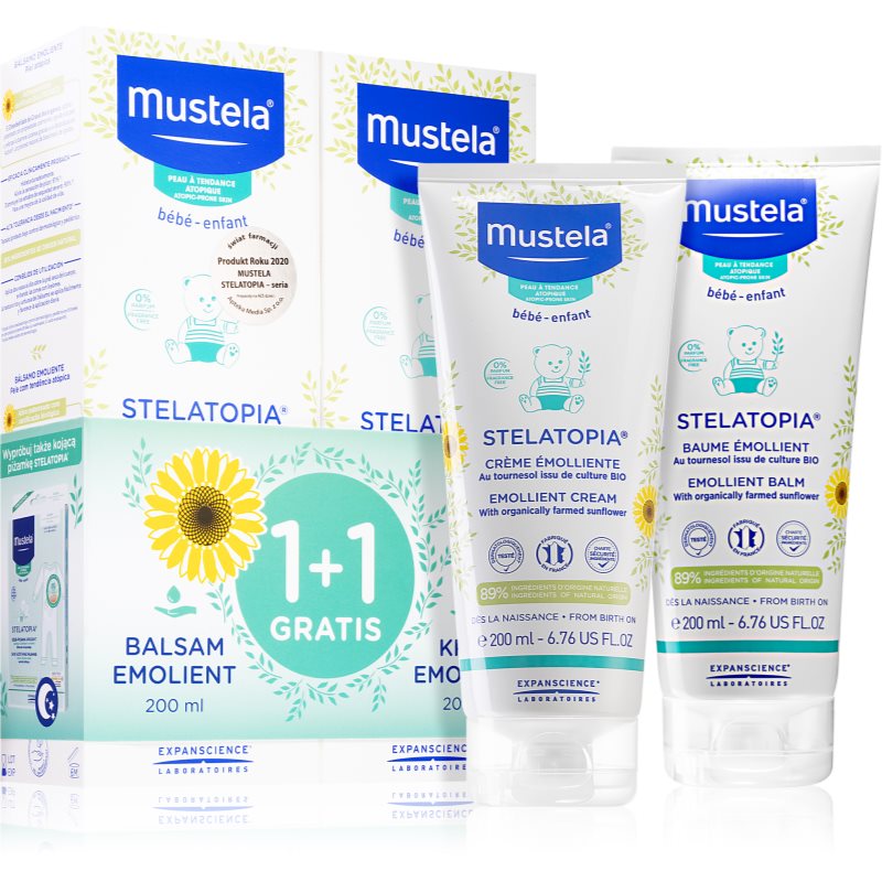 Mustela Bébé Stelatopia dárková sada VIII. (pro děti od narození)
