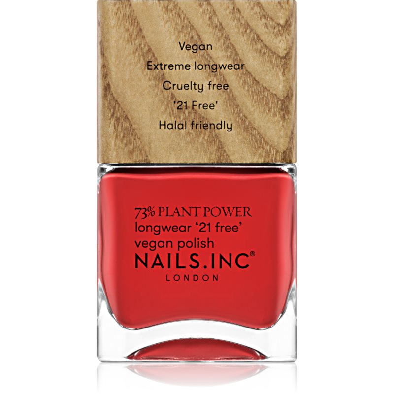 Nails Inc. Vegan Nail Polish dlouhotrvající lak na nehty odstín Eco Ego 14 ml