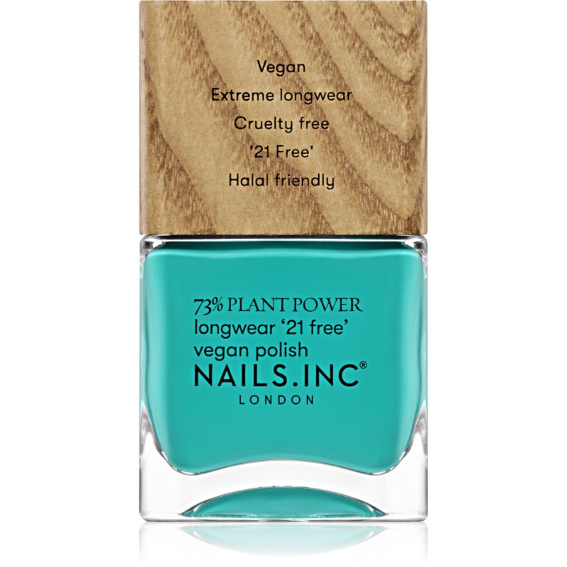 Nails Inc. Vegan Nail Polish dlouhotrvající lak na nehty odstín Just Avoca-do it 14 ml
