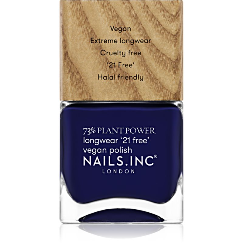 Nails Inc. Vegan Nail Polish dlouhotrvající lak na nehty odstín Spiritual Gangster 14 ml