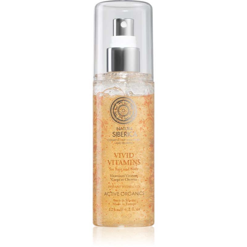 Natura Siberica Wild Herbs and Flowers živé vitamíny na tělo a vlasy 125 ml