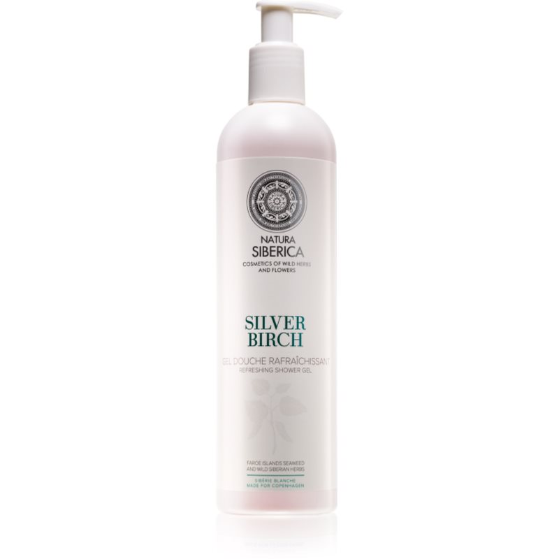 Natura Siberica Copenhagen Silver Birch osvěžující sprchový gel 400 ml