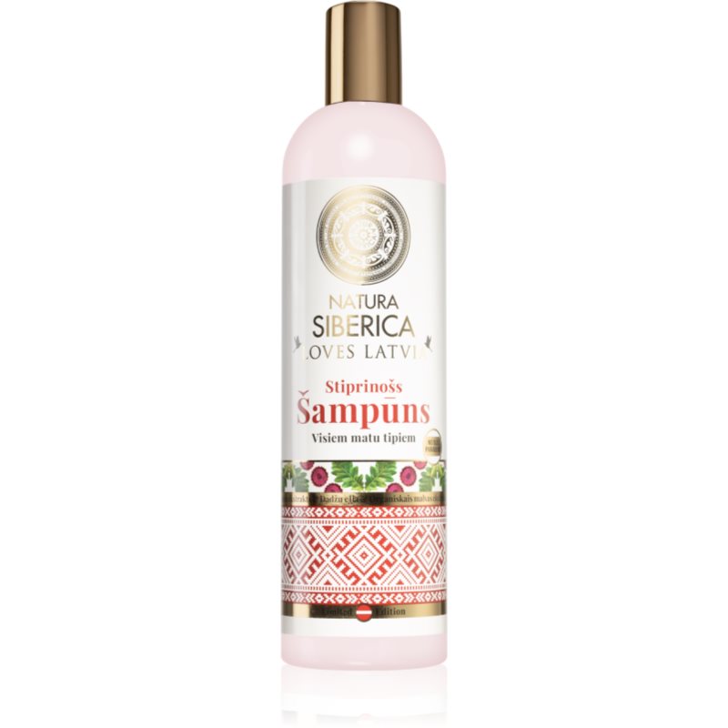 Natura Siberica Loves Latvia posilující šampon na vlasy 400 ml