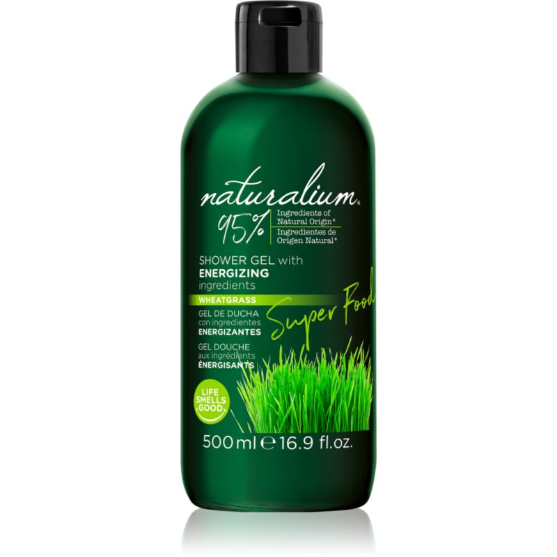 Naturalium Super Food Wheatgrass енергизиращ душ-гел 500 мл.