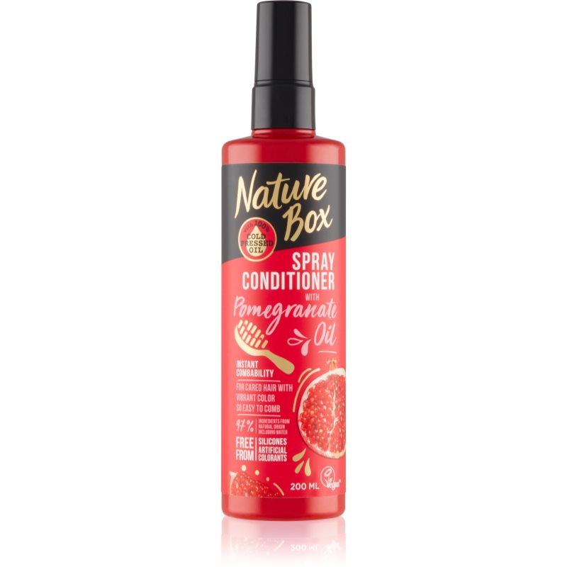 Nature Box Pomegranate Oil balzám pro barvené vlasy 200 ml