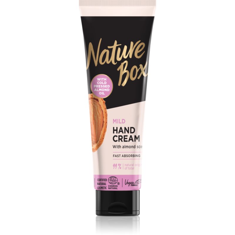 Nature Box Almond jemný krém na ruce 75 ml