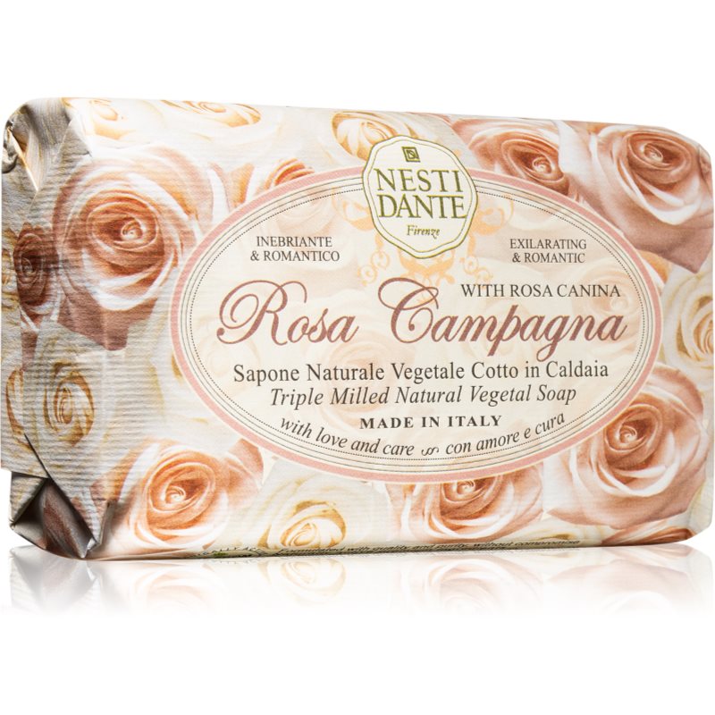 Nesti Dante Rose Champagne Naturseife 150 g