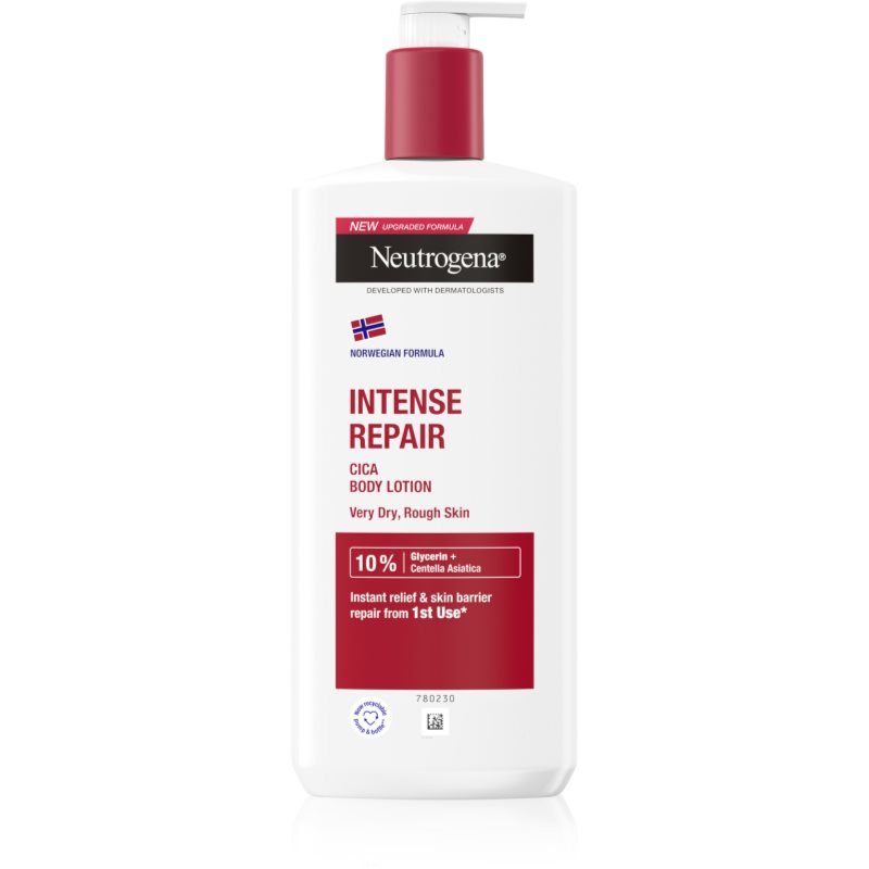 Neutrogena Norwegian Formula® Intense Repair интензивно регенериращо мляко за тяло за суха кожа 400 мл.