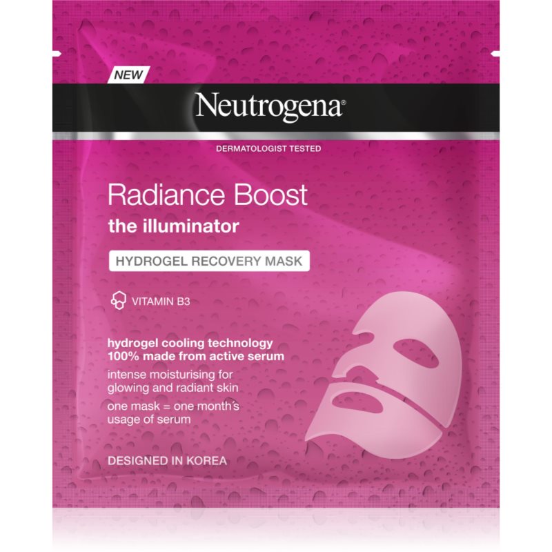 Neutrogena Radiance Boost озаряваща маска за лице 1 бр.