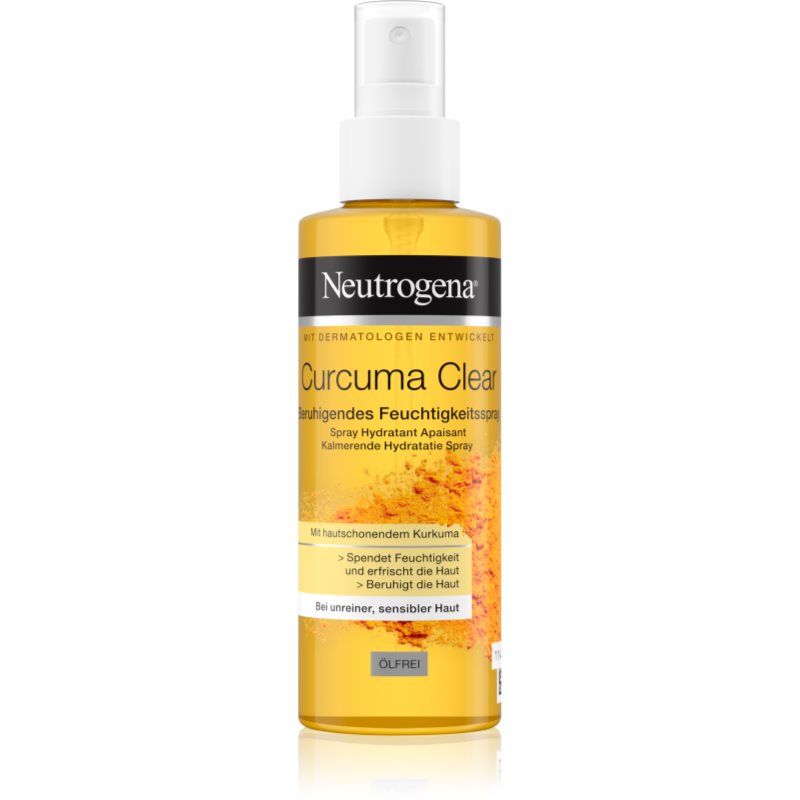 Neutrogena Curcuma Clear osvěžující mlha na obličej 125 ml