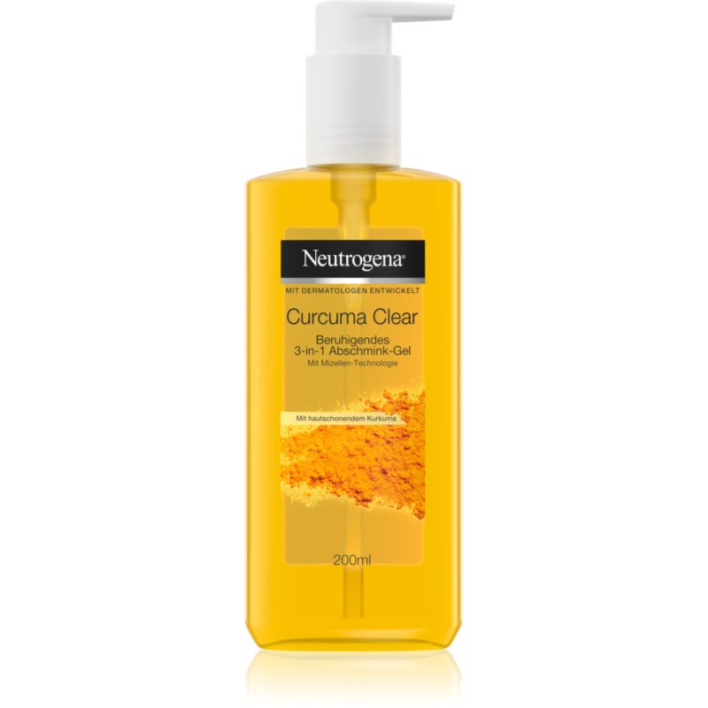 Neutrogena Curcuma Clear почистващ мицеларен гел 200 мл.