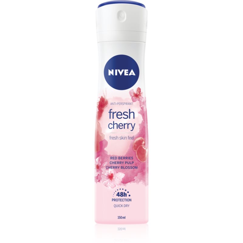 Nivea Fresh Blends Fresh Cherry антиперспирант-спрей 48 часа 150 мл.