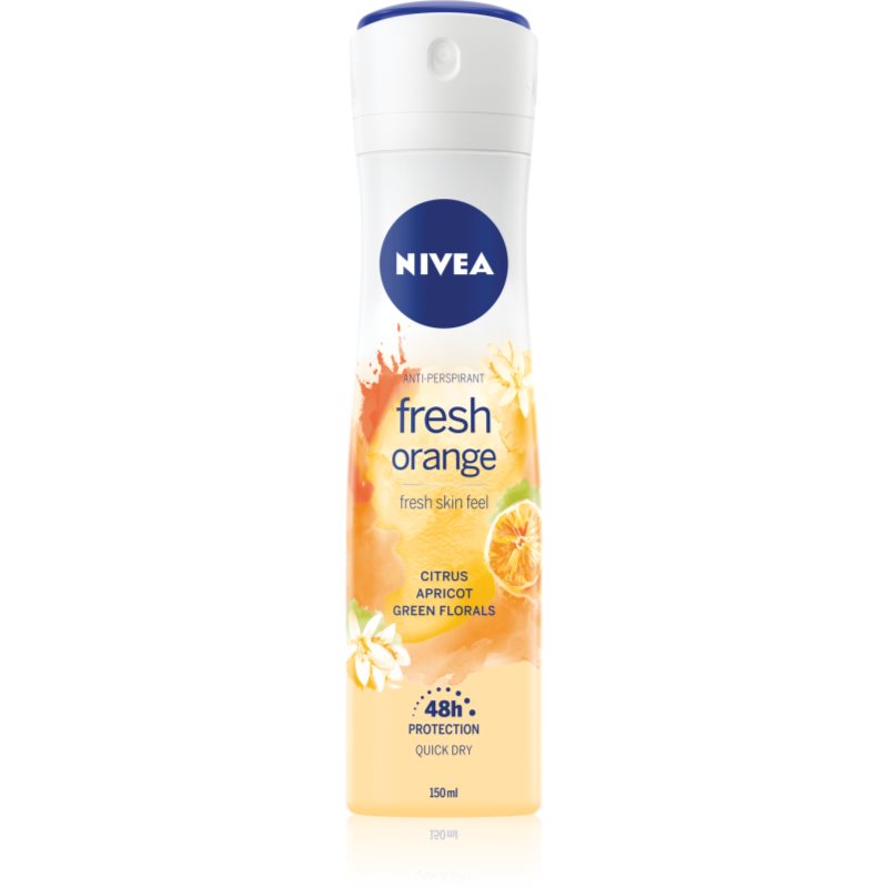Nivea Fresh Blends Fresh Orange antiperspirant ve spreji s 48hodinovým účinkem 150 ml