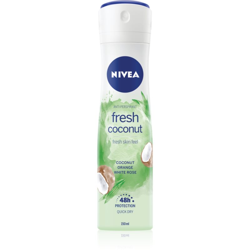 Nivea Fresh Blends Fresh Coconut антиперспирант-спрей 150 мл.