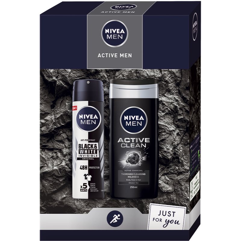 Nivea Men Active Clean dárková sada (pro muže)