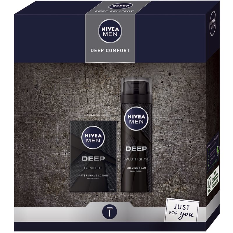 Nivea Men Deep dárková sada (na holení)