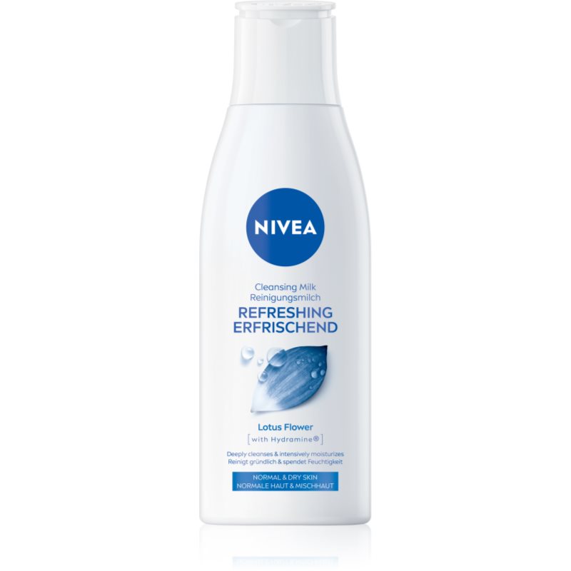 Nivea Vitamine E & Lotus jemné čisticí mléko 200 ml