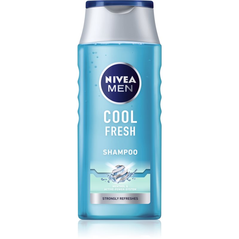 Nivea Men Cool шампоан  за нормална към омазняваща се коса 250 мл.