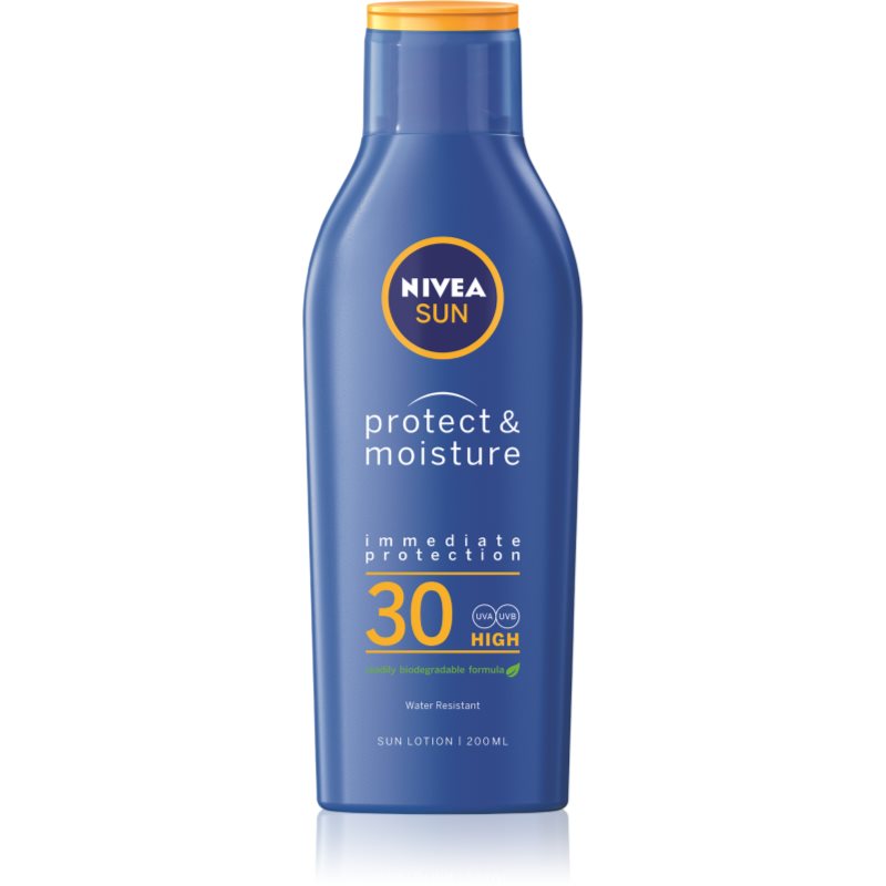 Nivea Sun Moisturising хидратиращо мляко за тен SPF 30 200 мл.