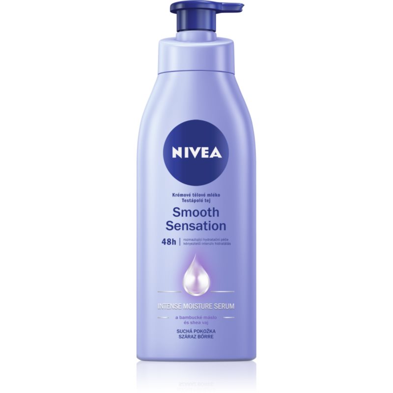 Nivea Smooth Sensation hydratační tělové mléko pro suchou pokožku 400 ml