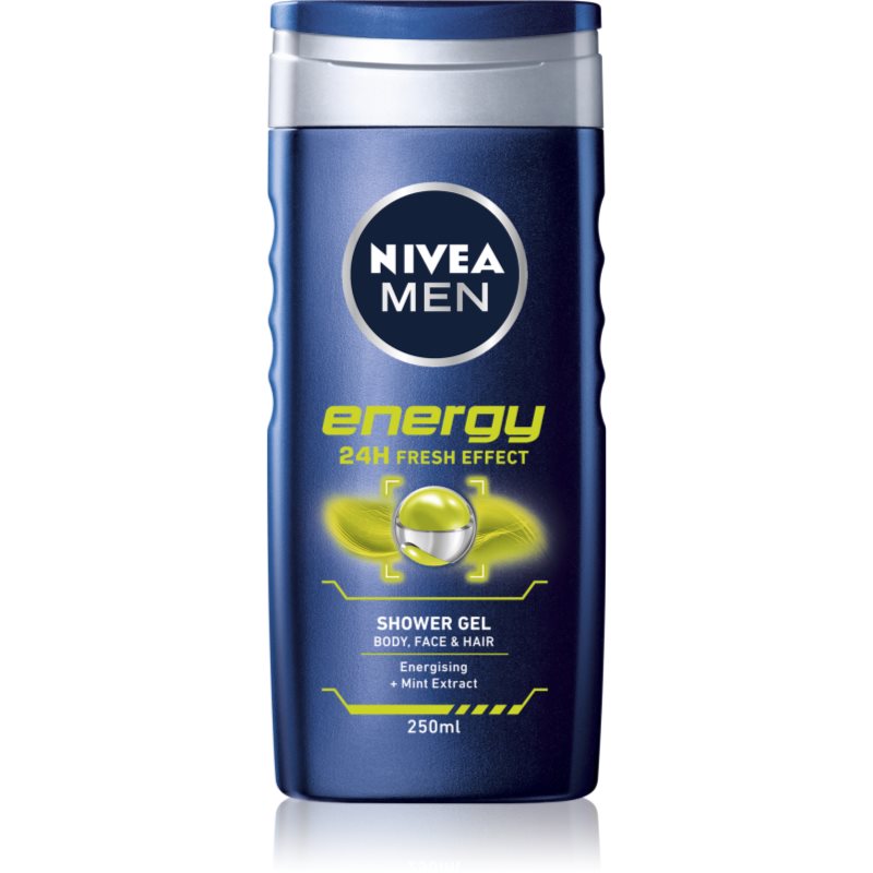 Nivea Men Energy sprchový gel na tvář, tělo a vlasy 250 ml